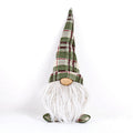 Decorative Christmas gnome figure, sitting, 35 cm