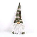 Decorative Christmas gnome figure, sitting, 35 cm