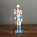 Nutcracker figure made of pine wood