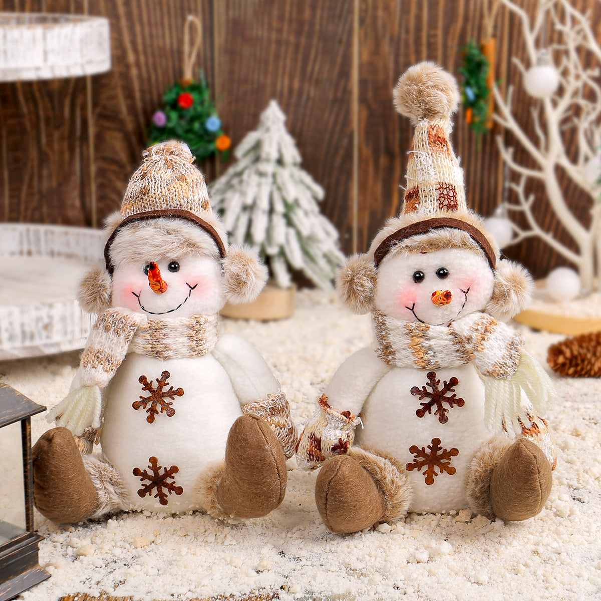 Christmas gnomes made of knit, various designs