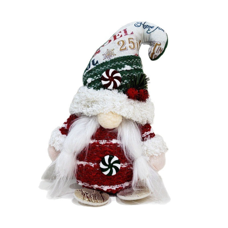 Adjustable elf figure for Christmas decoration