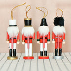 Nutcracker soldier made of hardwood, 13 cm