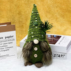 Christmas gnomes with succulent design