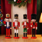 Wood Nutcracker Pendant, 13 cm