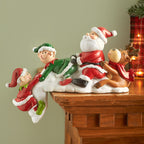 Decorative Christmas figure made of resin