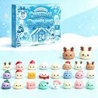 Christmas Advent Calendar with Slow-Rebound Toy