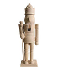 Nutcracker figure made of wood, 20 cm, for self-design