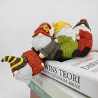 Decorative gnome or bear figures made of resin