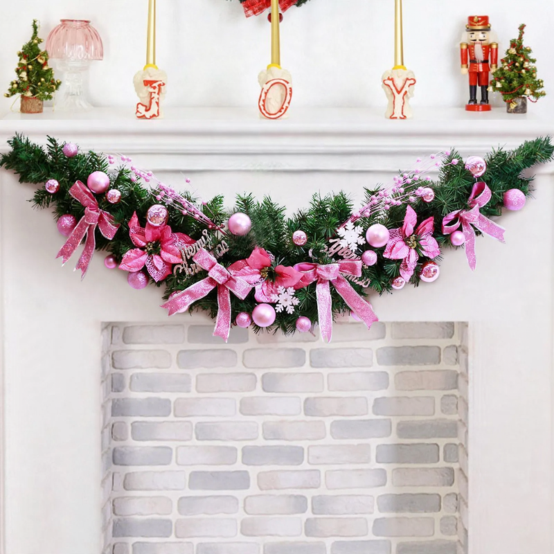 Decorative Christmas hangers with snowflakes and reindeer