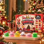 Christmas Advent Calendar with 24 Anti-Stress Toys
