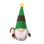 Christmas elf figure with star and antlers, 18x7 cm