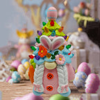 Decorative gnome figure with integrated lighting