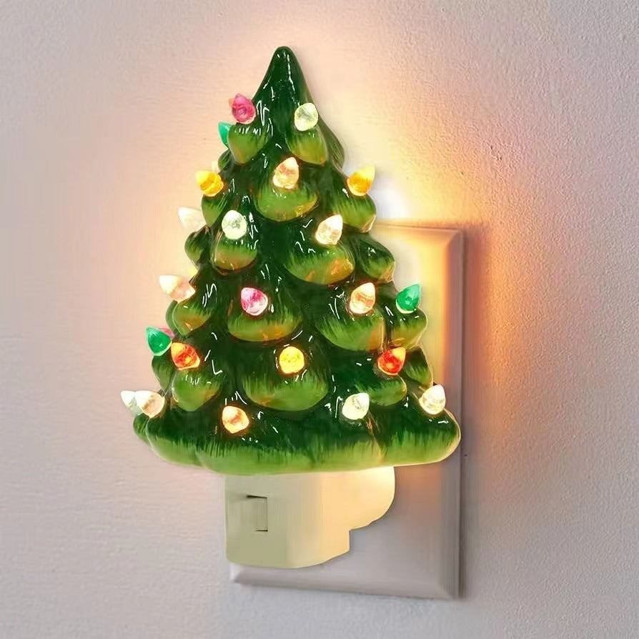 Decorative night light made of resin