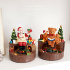 Decorative Christmas music box with lighting