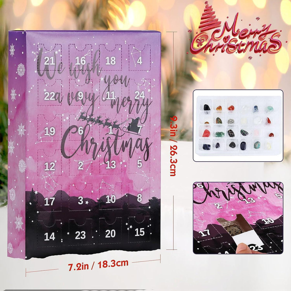 Christmas Countdown Stone Blind Box