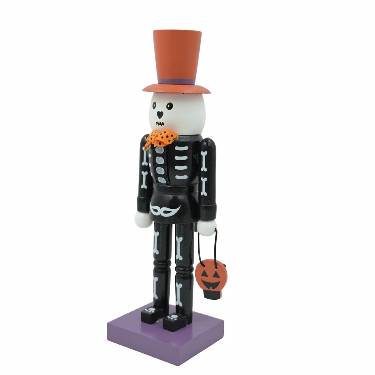 Decorative nutcracker in skull design, 25.5 cm