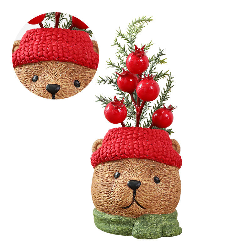 Decorative Christmas figures for festive scenes