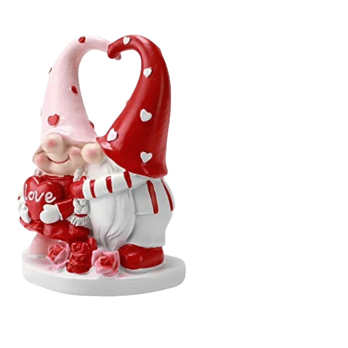 Decorative gnome figure made of resin for various occasions