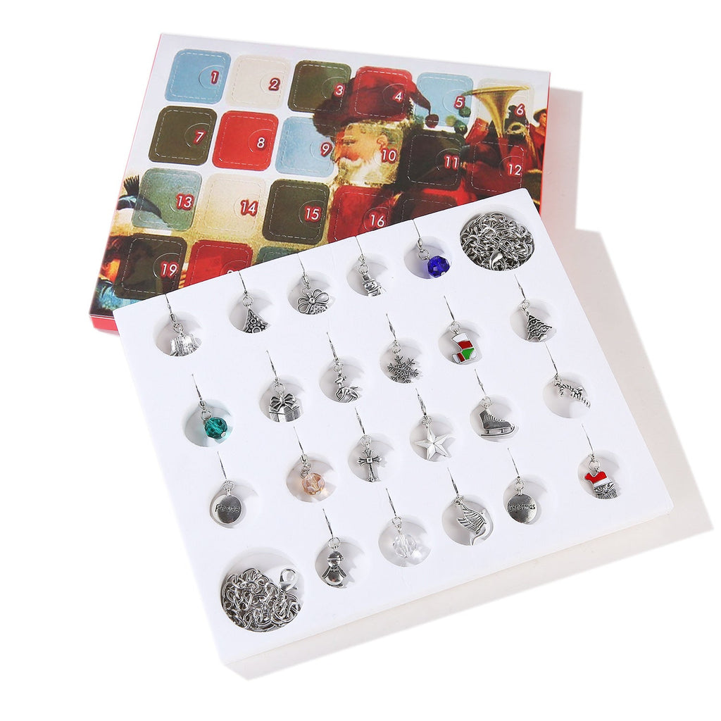 DIY Bracelet Advent Calendar for Children, 24 Doors
