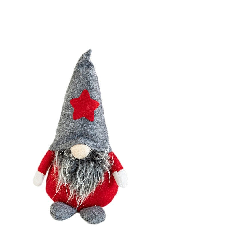 Decorative gnome doll for the Christmas season