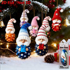 Decorative Gnome Pendant Set made of Wood