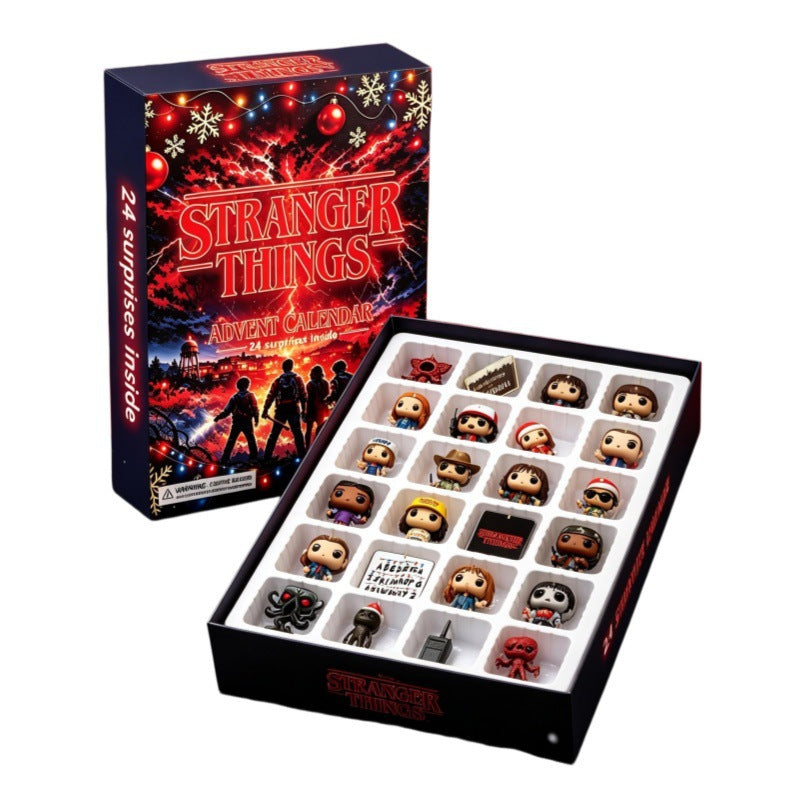 Christmas Advent Calendar with Acrylic Charms
