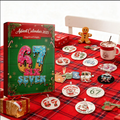 Christmas Advent Calendar made of plastic