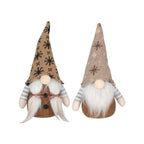 Christmas elf with knitted cap, brown