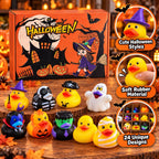 24-Day Advent Calendar with Rubber Duck Toy