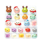 Christmas Advent Calendar with 24 Anti-Stress Figures