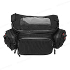 Motorcycle Handlebar & Windshield Storage Bag – Touchscreen Phone Holder, Fuel Tank Pouch, Earphone Case for Vespa & TMAX