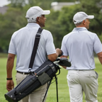 Lightweight Golf Sunday Bag – TPU Stand Carry Bag for Driving Range, Par 3 & Executive Courses, Durable & Easy-Carry Design
