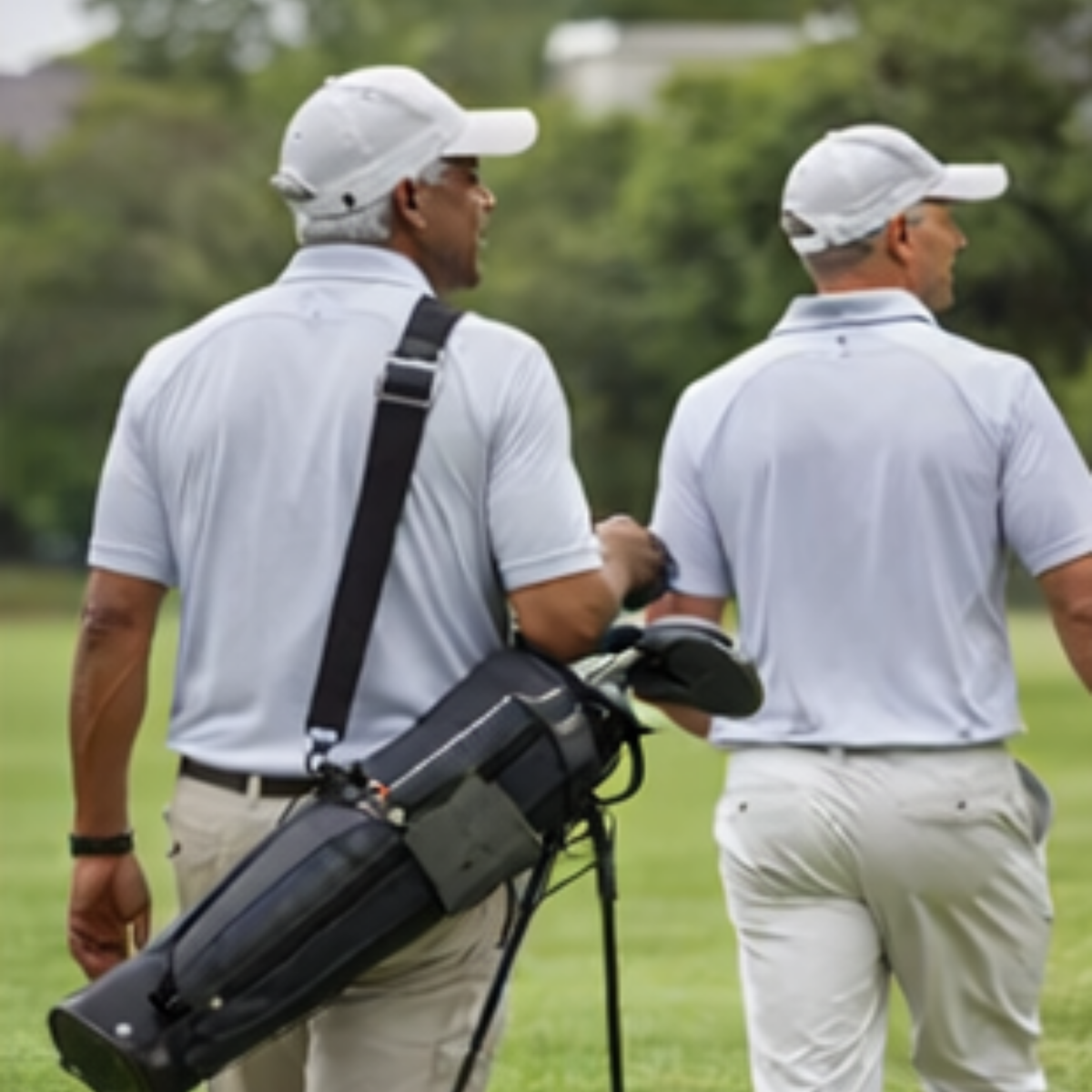 Lightweight Golf Sunday Bag – TPU Stand Carry Bag for Driving Range, Par 3 & Executive Courses, Durable & Easy-Carry Design