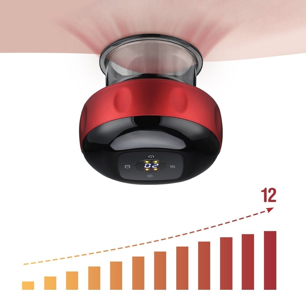 Vacuum Cupping Massage Therapy Device - for All Parts of the Body