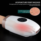 Hot Compress Electric Hand Massager for Arthritis and Carpal Tunnel - 3 in 1 Wireless Therapy Massager for Pain Relief