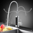 3000W Electric Kitchen Faucet with Instant Hot Water and Temperature Display