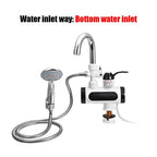 3000W Electric Kitchen Faucet with Instant Hot Water and Temperature Display