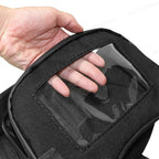 Motorcycle Handlebar & Windshield Storage Bag – Touchscreen Phone Holder, Fuel Tank Pouch, Earphone Case for Vespa & TMAX