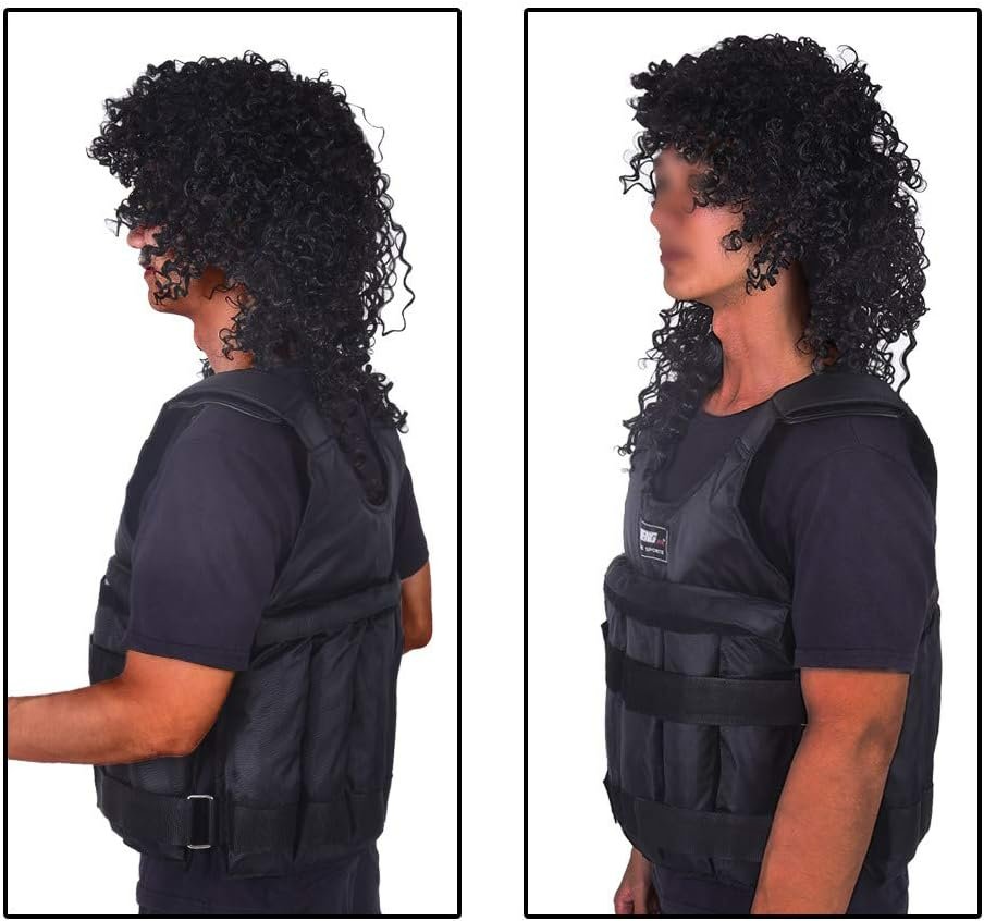 Adjustable Exercise Loading Weight Vest - Up to 65lbs Weighted Vest Adjustable for Exercise
