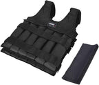 Adjustable Exercise Loading Weight Vest - Up to 65lbs Weighted Vest Adjustable for Exercise