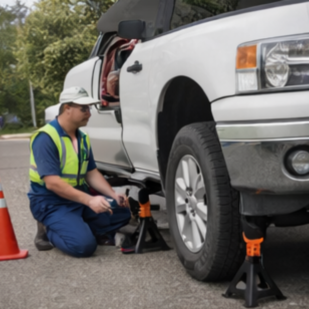 Three Ton Double Locking Jack Stands – Adjustable Heavy Duty Car Lift Support for SUV, Pickup Truck & Garage Repair