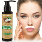 Painless Coconut Hair Removal Cream – 5-Minute Removal, Gentle, Non-Irritating Formula for Legs, Lips, Armpits, Bikini & More