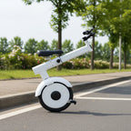Electric Unicycle Balance Scooter - Smart Self Balancing Personal Transport Device with Hand Support for Easy Travel