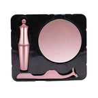Magnetic Eyelashes - 3D Reusable and Lightweight Lashes with Mirror With Eyeliner (No Glue Needed)