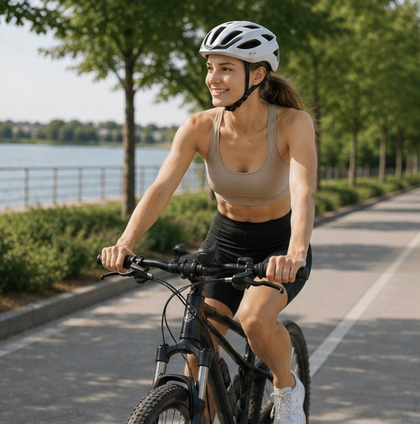 120DB Bike Horn Alarm - USB Rechargeable Electronic Bicycle Bell for Cycling Safety and Loud Road Warning Alerts