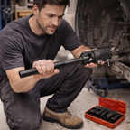 Inner Tie Rod Removal Tool Kit – 3/8 Inch Automotive Chassis Repair Installer and Disassembly Mechanic Car Tool Set