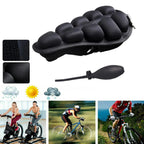Inflatable Bicycle Seat Cushion – 3D TPU Airbag Bike Seat Cover with Universal Fit, Comfortable Anti-Pressure Riding Pad for Mountain Bikes, Road Bikes, and Accessories