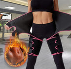Neoprene Thigh Trimmer and Slimming Belt – Sweat Shapewear for Women to Burn Fat, Sculpt Legs, and Enhance Waistline Definition