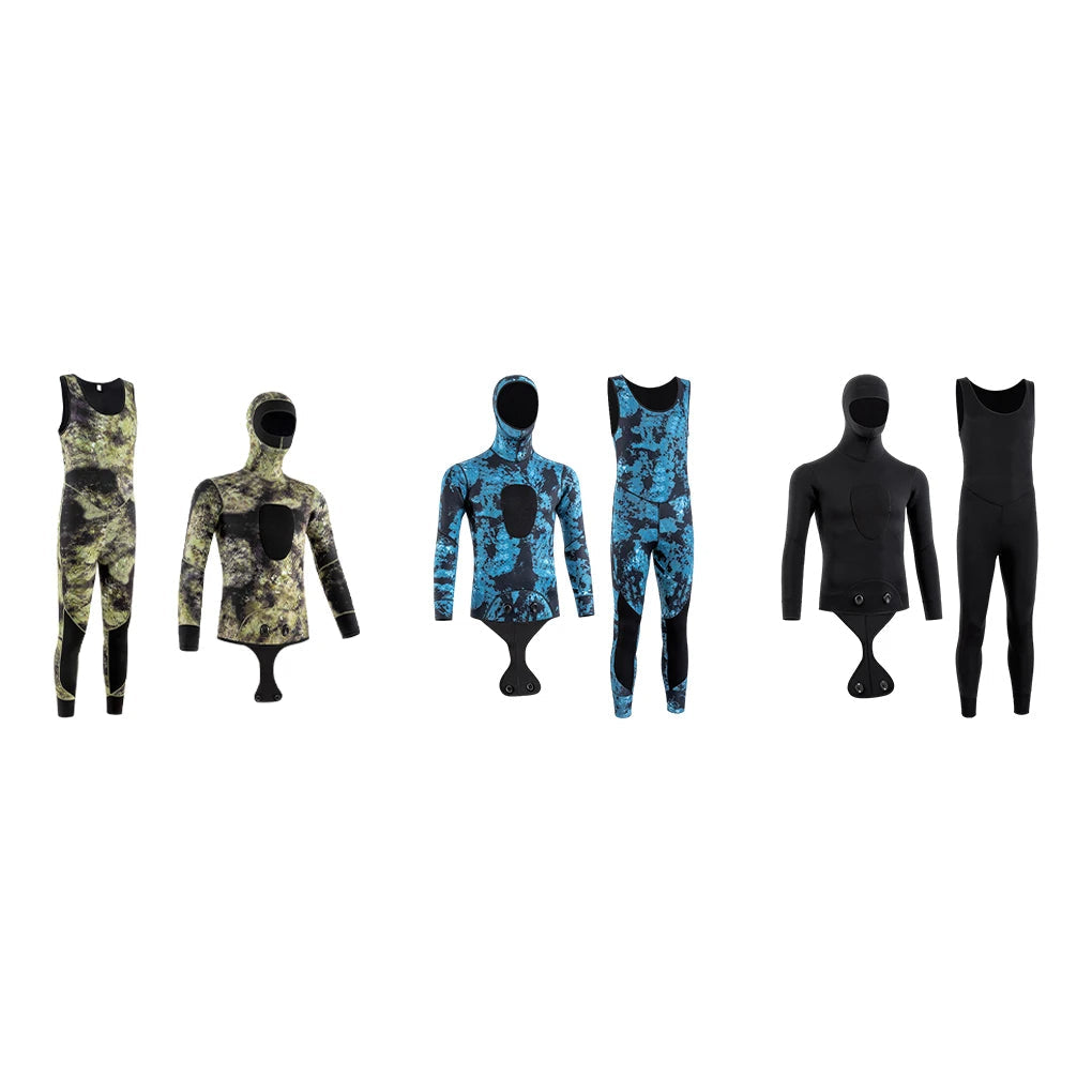 Professional Diving Suit – Cold-Proof 3mm Thick Wetsuit for Men, Perfect for Snorkeling, Fishing & Hunting Adventures