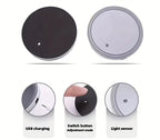 USB LED Mat Car Cup Holder with Light – Luminous Anti-Slip Waterproof Interior Atmosphere Light